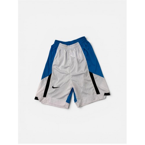 Nike Ανδρική Μπασκετική Βερμούδα Dri-FIT Λευκή / Μπλε – 2XL